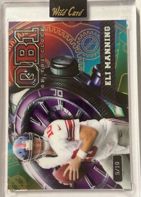   Eli Manning 2024 QB1 On The Clock 5/15   New York Giants Legend  