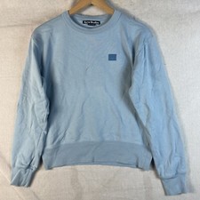 Acne Studios Crewneck Baby Blue Small Cotton ...