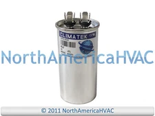 Climatek Motor Run Capacitor 40 uF MFD 440 Volt Round Fits Carrier P291-4504RS