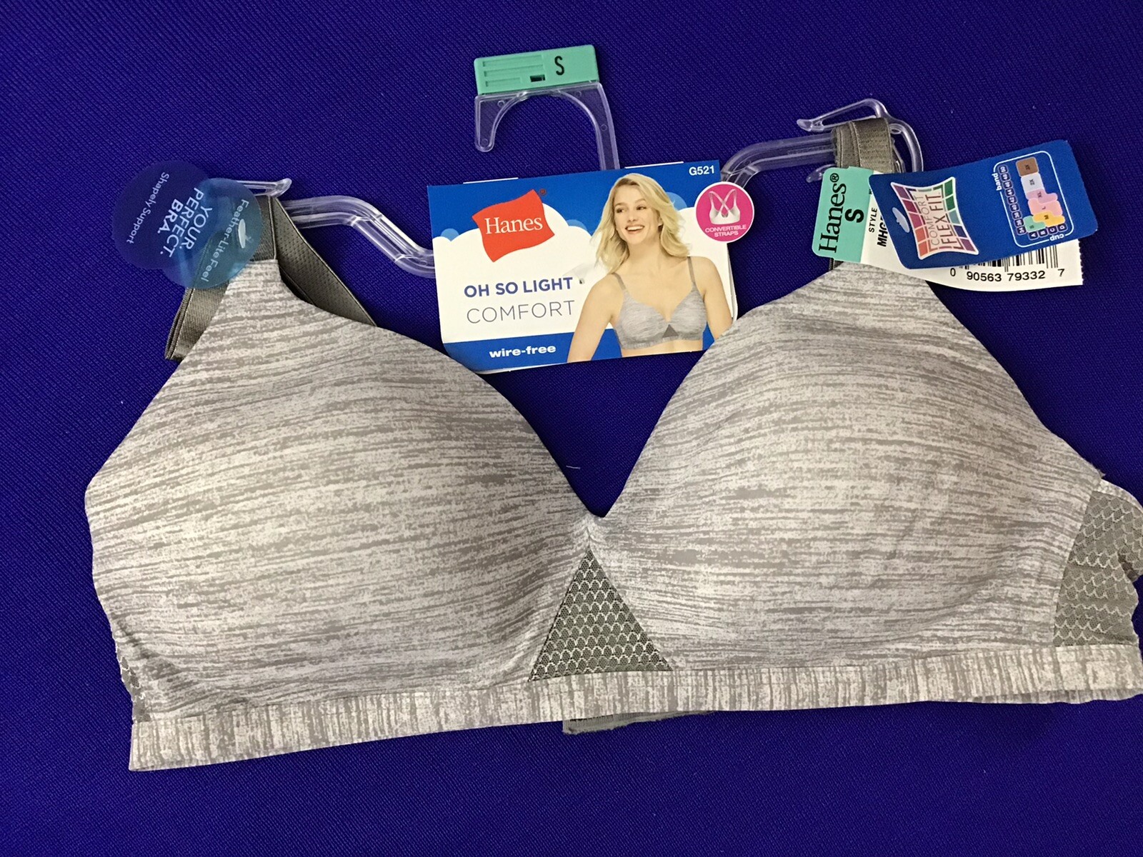 New Hanes Bra G521 Soft Padded Full Cover Small, Light, Comfort