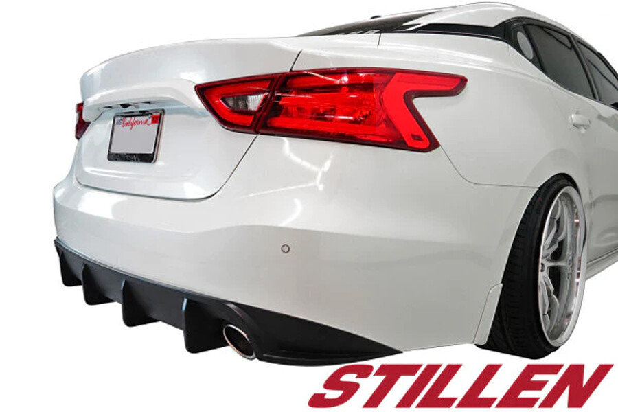 Fits 16-18 Maxima Stillen Urethane Rear Valance Diffuser Matte
