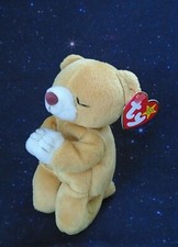 TY Beanie Babies Hope Praying Teddy Bear with Tags 1998