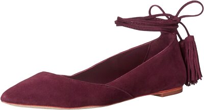 LOEFFLER RANDALL Women's Penelope Pointed Toe Flat Shoes, Size 6.5, New in Box