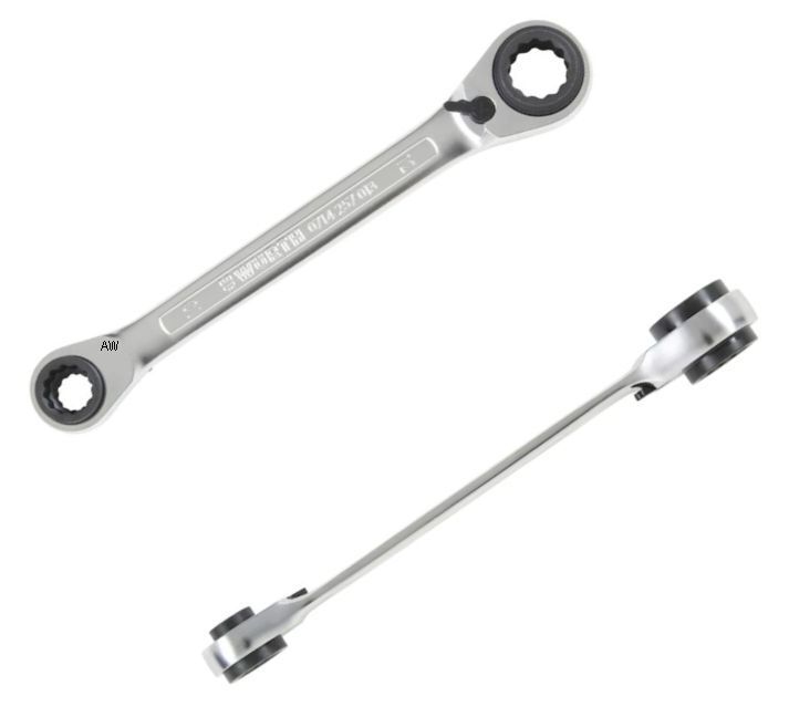 GEARWRENCH 10-teiliger Ratschenschlüssel-Satz MM – 90 Zähne, 12-Punkt, Kurze Ausführung Für Enge Räume