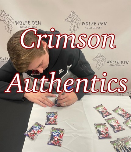 Tarjeta de fútbol americano firmada por Will Reichard 2023 Bowman U Now ~ Alabama ~ prueba automática - Imagen 4 de 5