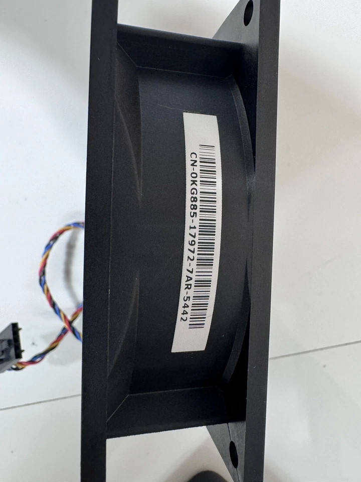 Desktop Computer EFC0912BF CN-0KG885 0KG885 Cooling Fan - Image 3 of 4