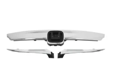 For 2018-2020 Honda Accord Sedan Front Upper Grille Grill Chrome W/Molding 3pc