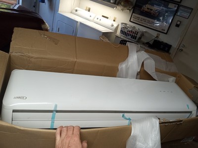 LENNOX high wall heat pump indoor unit mwma024s4-2p damaged box | eBay