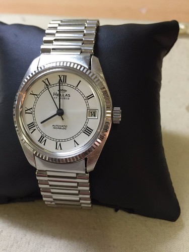 Orologio Hellas 17 Rubis Automatico. Anni 75/80. Nuovo! Perfetto | eBay
