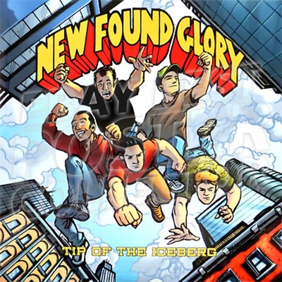 New Found Glory Tip Of The Iceberg E.P. Banner Album Cover Poster