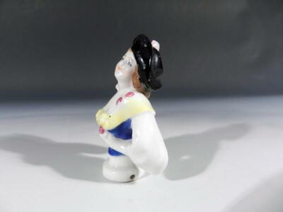 Porzellan TEEPUPPE ° Halbpuppe ° Vintage Half Doll °°