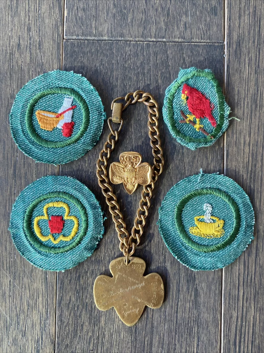 Vintage girl scout best sale jewelry
