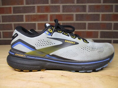 Brooks Womens Ghost 15 Gray 1203801B437 Athletic Shoes Running Sneakers 8.5 B