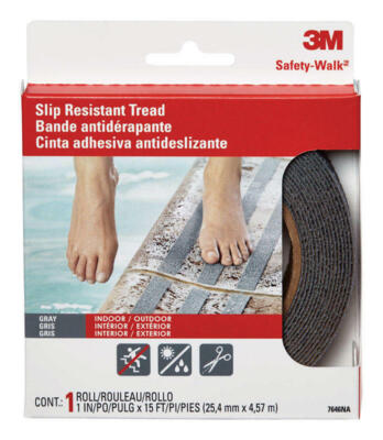 3M Safety-Walk Indoor/Outdoor Tread, Slip-Resitant Tape, 1-Inch by 180-Inch