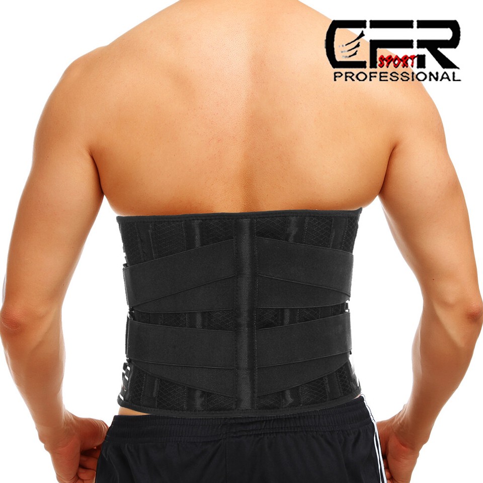Ceinture De Soutien Lombaire Respirante - Avec Aimants, Bande De Compression Unisexe