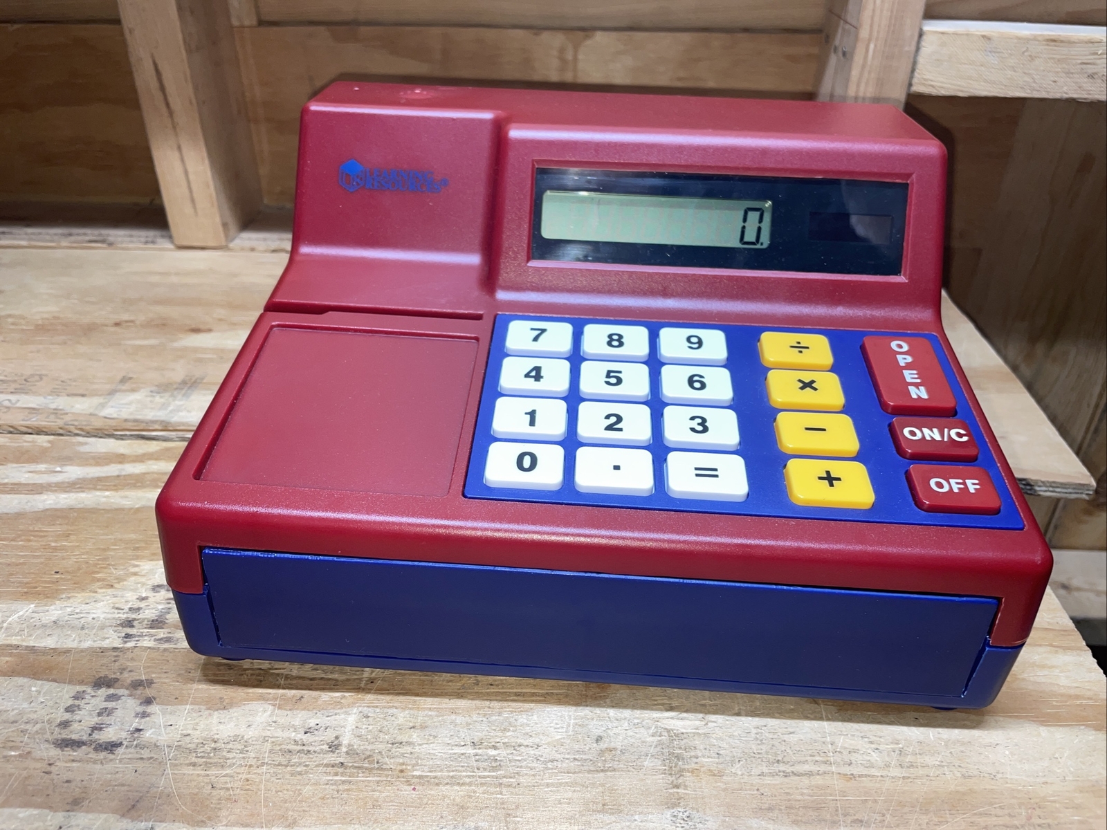 как выглядит Learning Resources Pretend Play Calculator Cash Register-good Quality фото