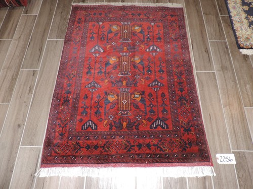 3x5ft. Handmade Khal Muhammidity Wool Rug