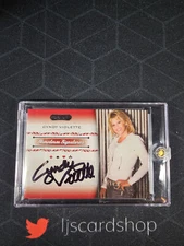 2007 Razor Poker Cyndy Violette SS-44 Showdown Signatures Encased B SPM