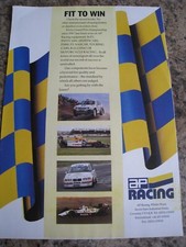 AP RACING COVENTRY COMPONENTS QUALITY AND PERFORMANCE 1994 ADVERT A4 FILE 40
