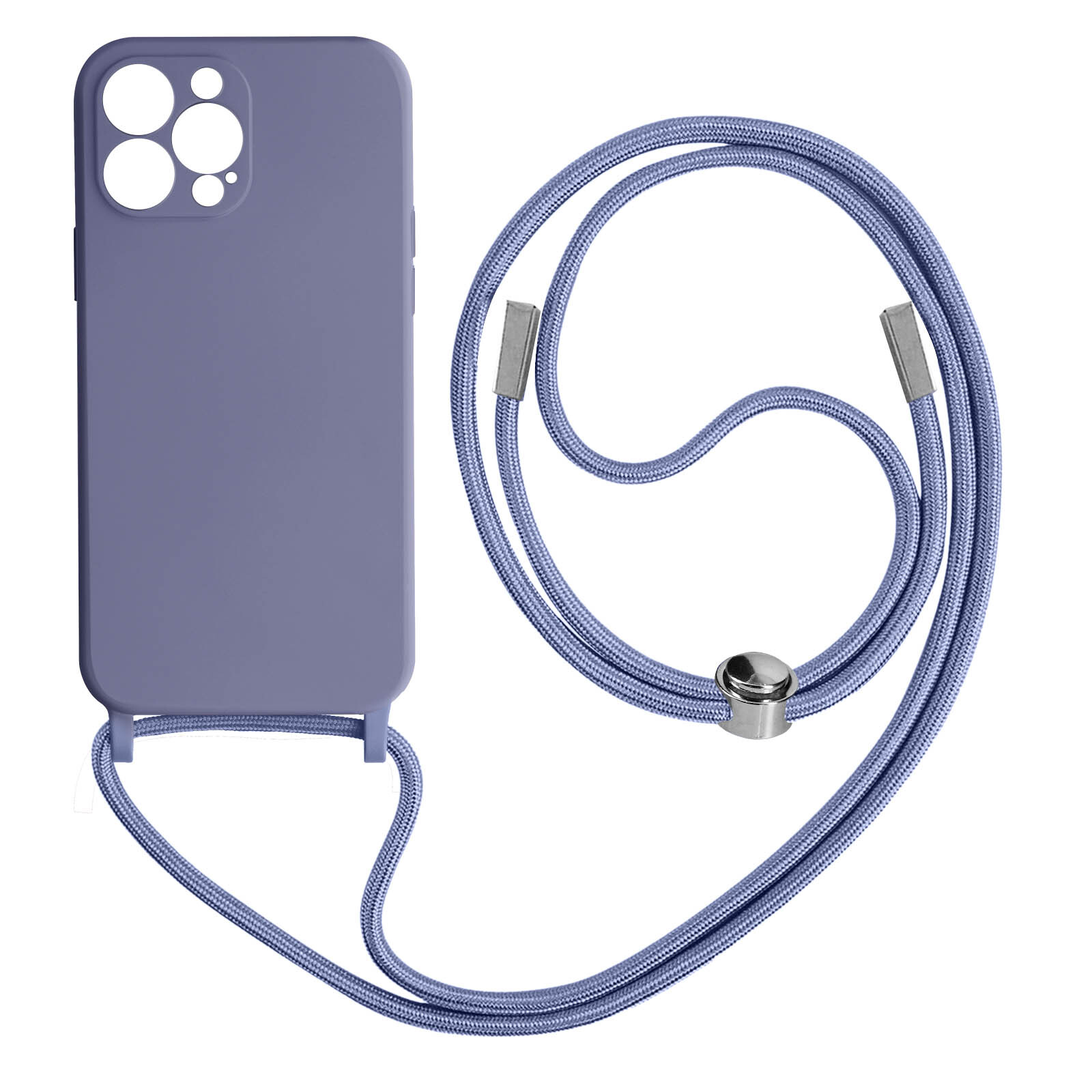 Case for iPhone 13 Pro Max Lanyard 80 cm – Lavender
