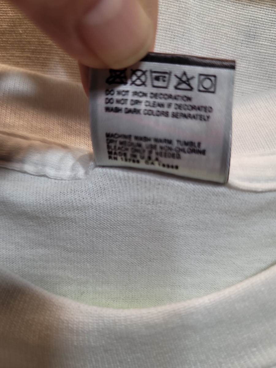 Fruit Of The Loom Best Vintage White T Shirt Slick Fielders St.louis Centre XL View 4