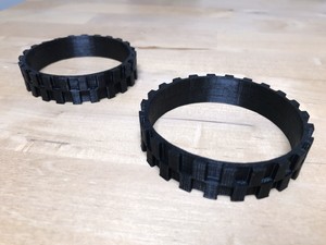 roomba wheel rubber replacement