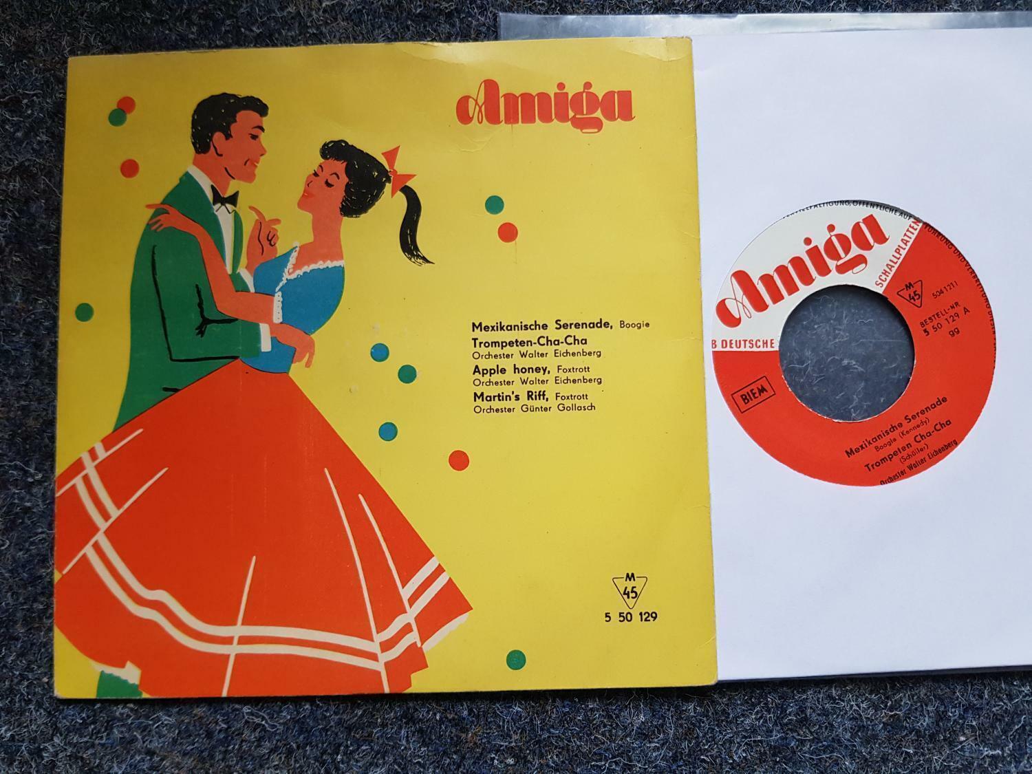 7"" EP Single Vinyl Walter Eichenberg/ Günter Gollasch - Mexikanische Serenade