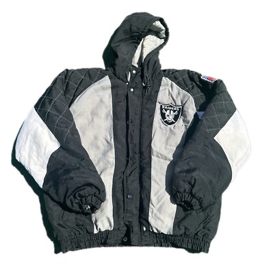 VTG 90s NFL OAKLAND LOS ANGELES RAIDERS STARTER PUFFER VTG 90s NFL OAKLAND LOS ANGELES RAIDERS STARTER PUFFER
