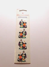 Mrs. Grossman's Lot of 3 Strips Brand New in Package ~Pilgrims~ Stickers