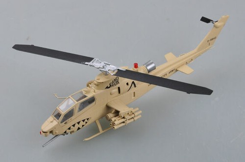 Easy Model 1/72 US Army AH-1F Sand Shark Helicopter Plastic Model #37099 - Picture 4 of 7