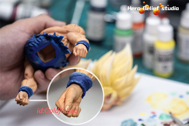 In stock】1/6 Scale Gathering of Saiyan Son Goku-Dragon Ball-Hero Belief  Studio - weareanimecollectors