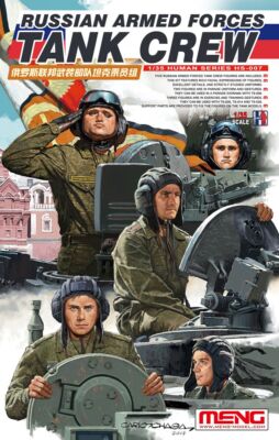Meng Models 1/35 Russian Armed Forces Tank Crew (Human Series, 5 figures)