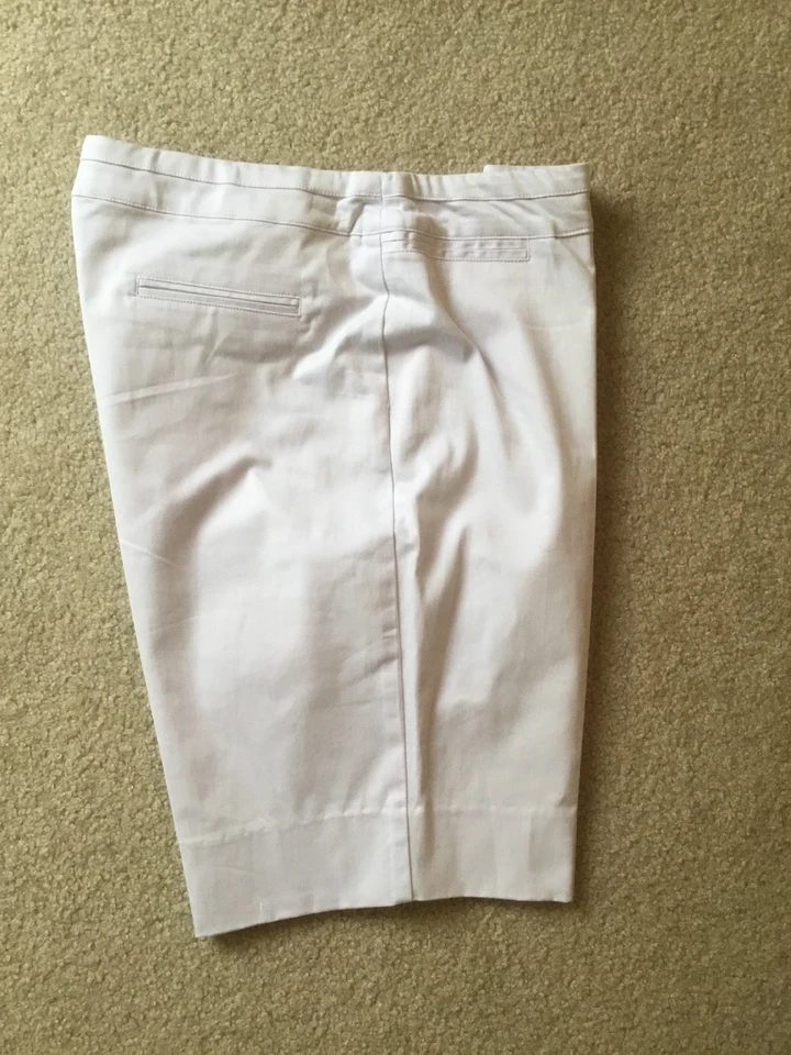 Pantalones Cortos Jennifer & Grace Mujer Talla 10 Blancos Informales Sin Bolsillo Foto 4 de 4