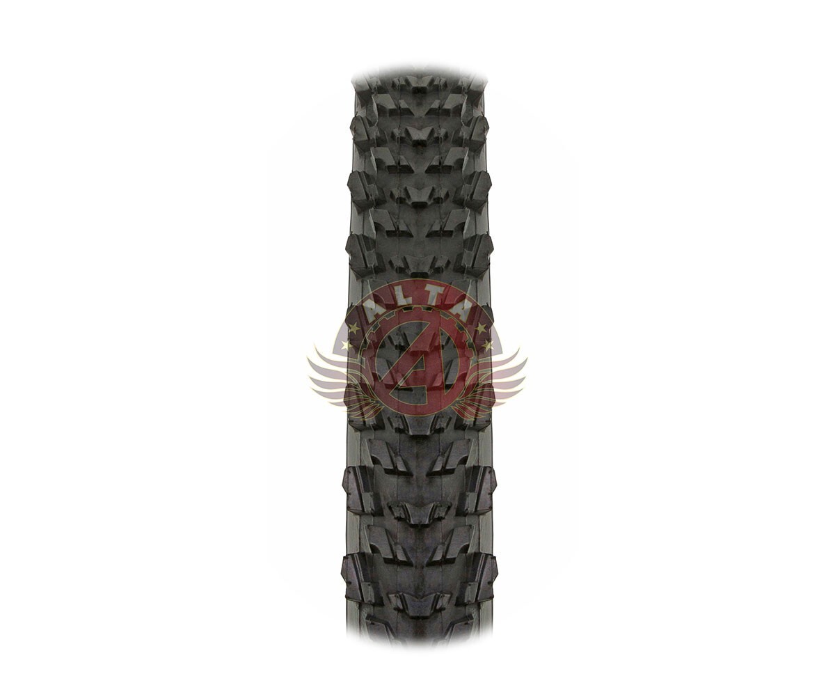 ALTA BICYCLE PERFORMANCE DURABLE TIRES 26 x 1.75 BLACK ROUGH KNOBBY 6pc SET.