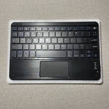 Multi-function Bluetooth Keyboard with Touchpad Black