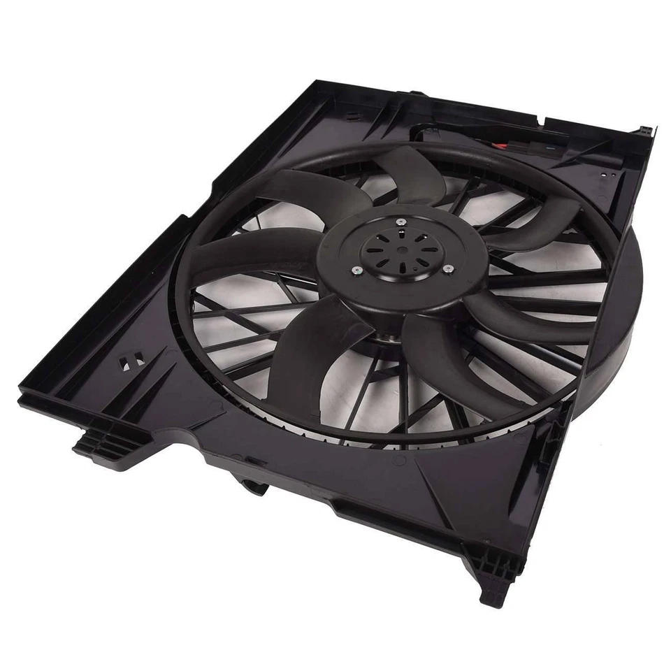 Conjunto de ventilador de refrigeración del radiador para Mercedes E320 E350 E550 2003-2011 2115001693 Foto 3 de 4