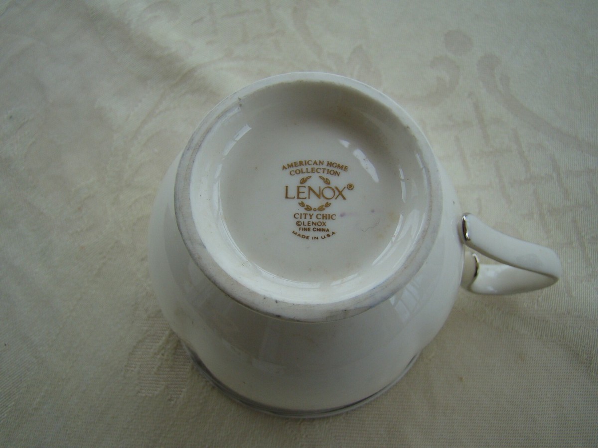 LOT OF 3 LENOX CITY CHIC CUPS ONLY FREE U.S. SHIPPING! | eBay