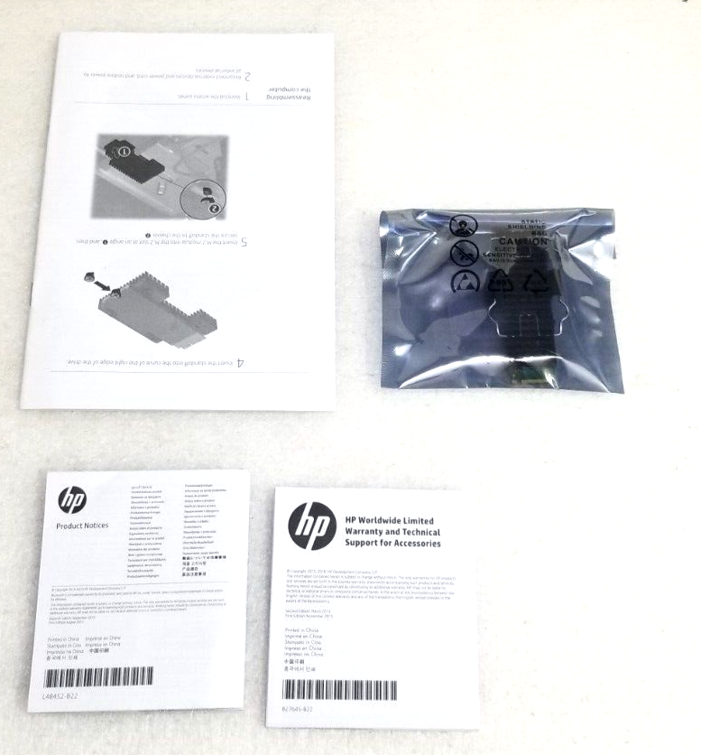 HP Z Turbo Drive 1 TB Solid State Drive PCI Express P/N