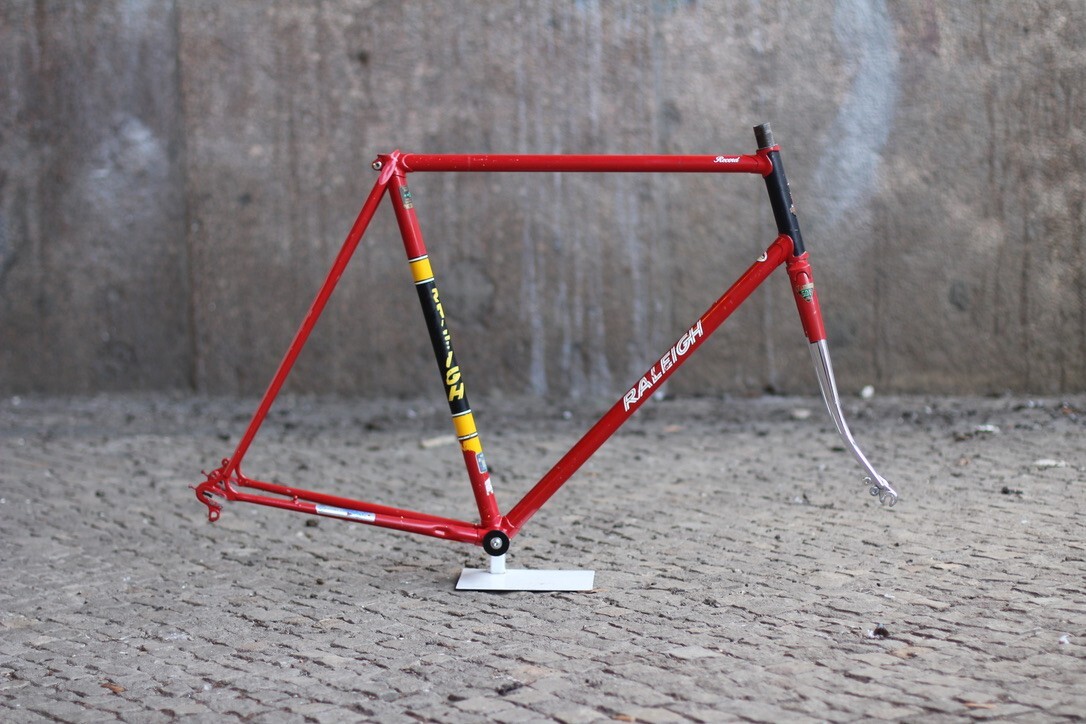 Raleigh Record Reynolds 531 Frame / 58 cm / Red Black / yellow 58