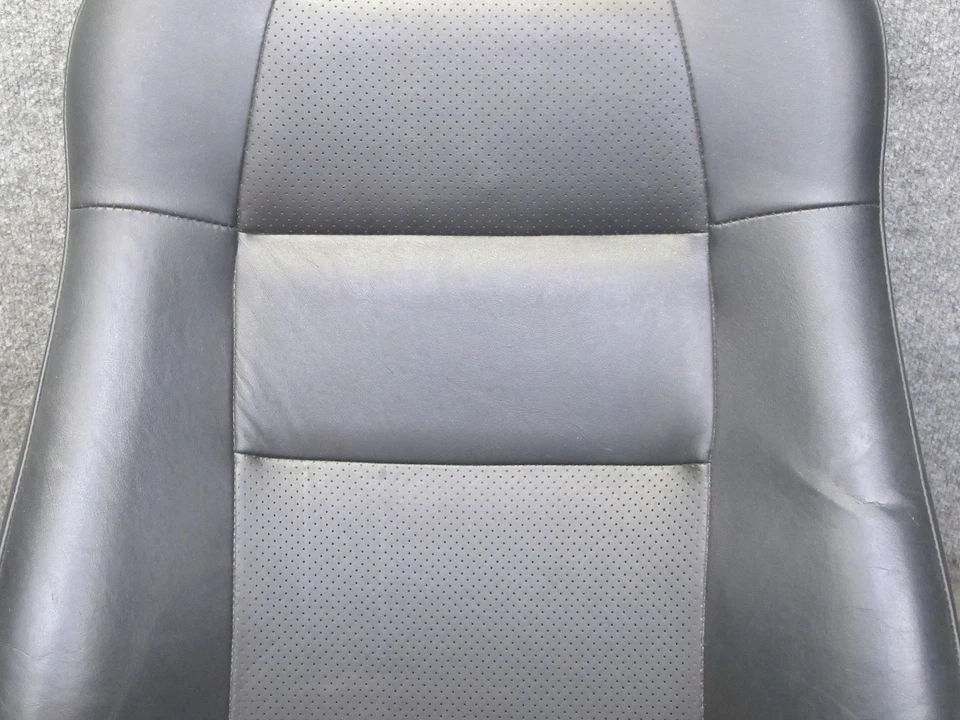 03-05 TOYOTA MR2 SPYDER PASAJERO DERECHO CUERO ASIENTO COJÍN SUPERIOR NEGRO 50K OEM Foto 3 de 4