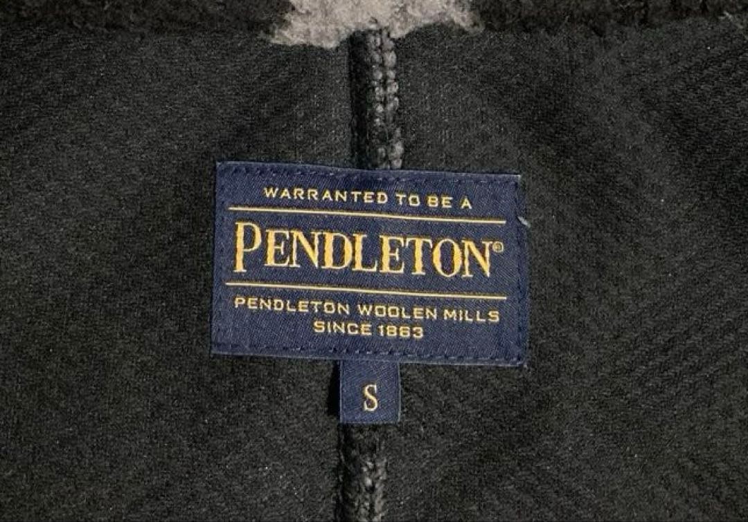 Pendleton Native Pattern Boa Fleece Jacket Men's S - image 6