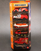 Matchbox - Rescue 5Er Pack Box - Neu&Ovp