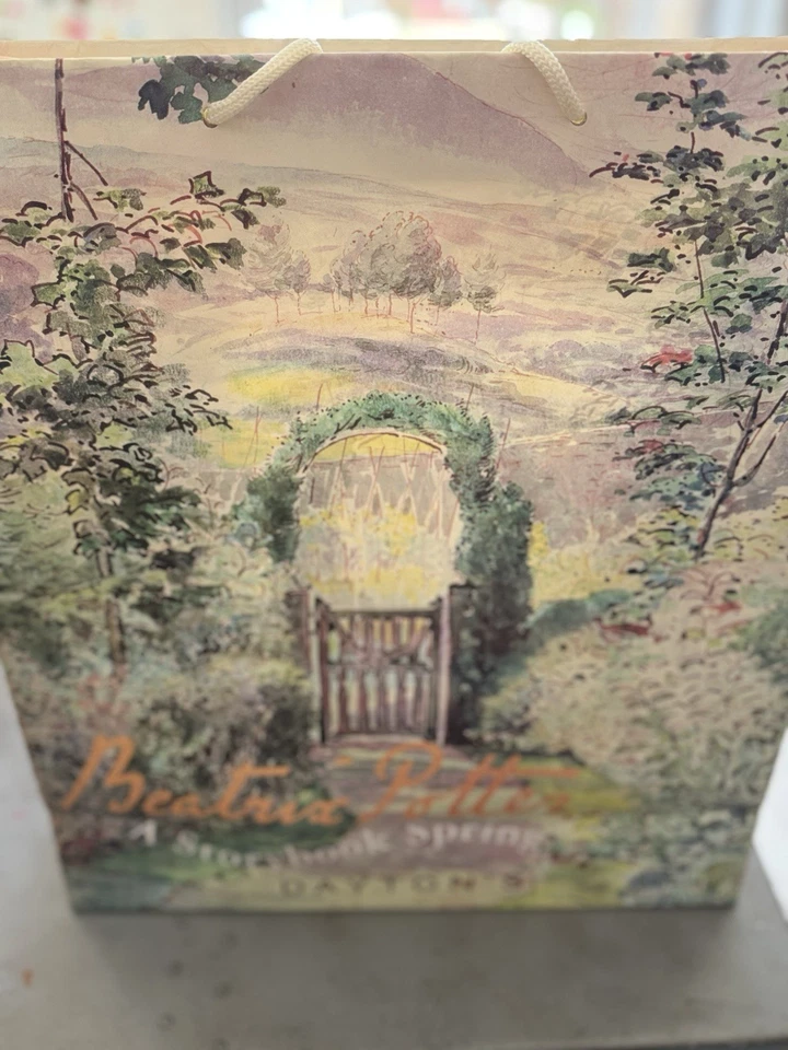 Bolsa de regalo Peter Rabbit Beatrix Potter Peter Rabbit bolsa de regalo Foto 2 de 4