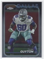#299 2024 Topps Chrome BASE  Tyler Guyton RC Cowboys