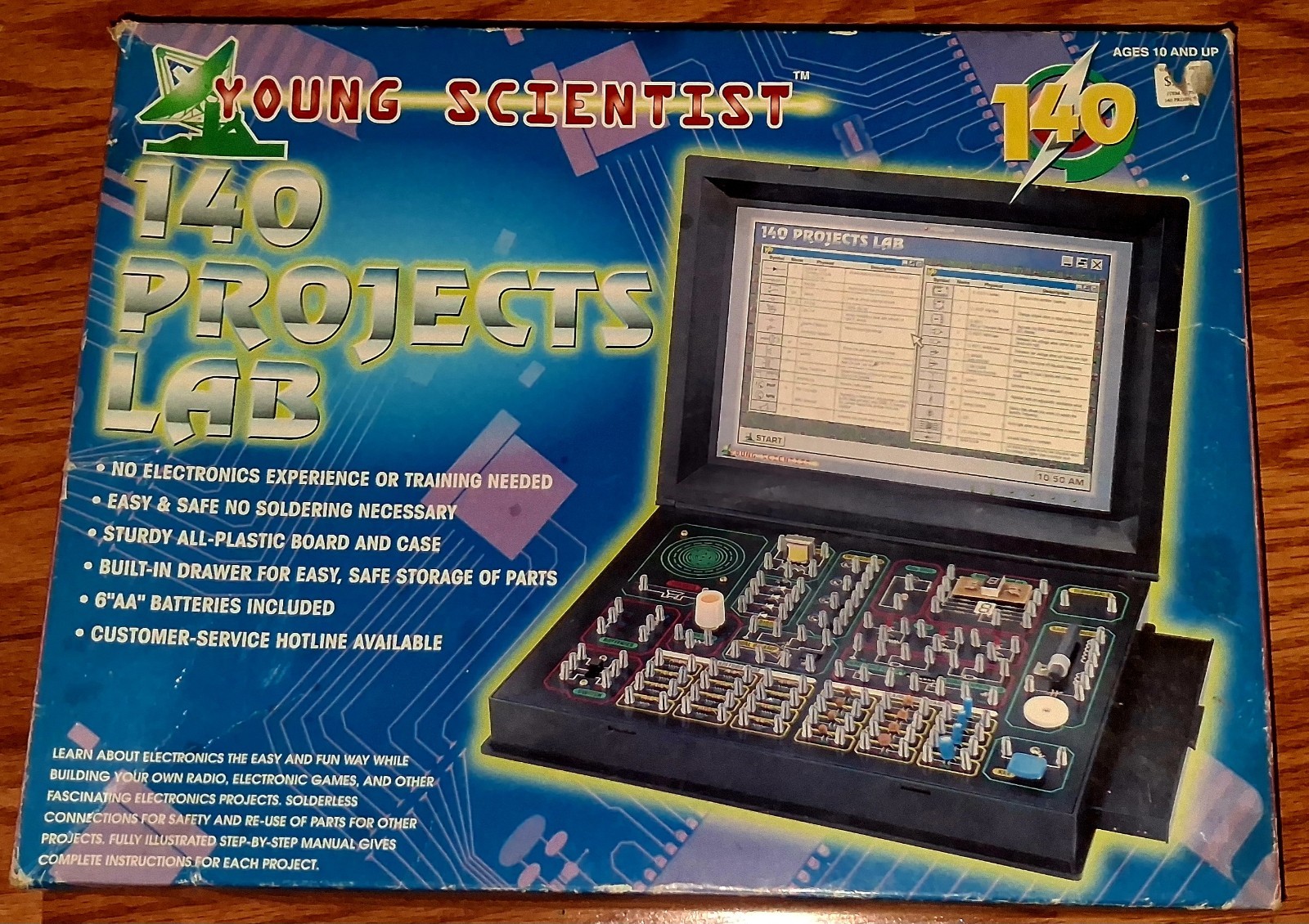 Vintage Young Scientist 140 Projects Lab Electronics set Used | eBay