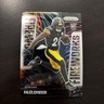 2025 Panini Prizm - Kaleb Johnson #4 (Fireworks Insert, RC) Pittsburgh Steelers