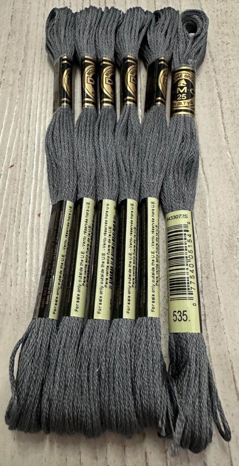 Floss 8m Lot Of 6