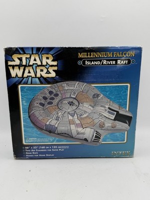Intex Star Wars Inflatable Millennium Falcon Island/ River Raft MISB Sealed 1999