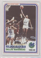1988-89 Big League Cards Bud Light Dallas Mavericks Rolando Blackman #22 0q3