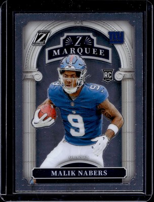 2024 Panini Zenith #6 Malik Nabers Z Marquee